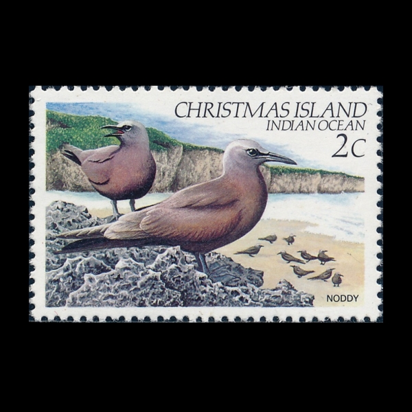 CHRISTMAS ISLAND(ũ�������� ��)-#118-2c-NODDIES(���)-1982.3.8��
