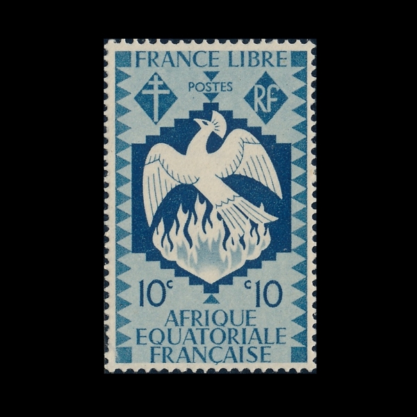 FRENCH EQUATORIAL AFRICA(�������� ���� ������ī)-#143-10c-PHOENIX(�һ���)-1941��