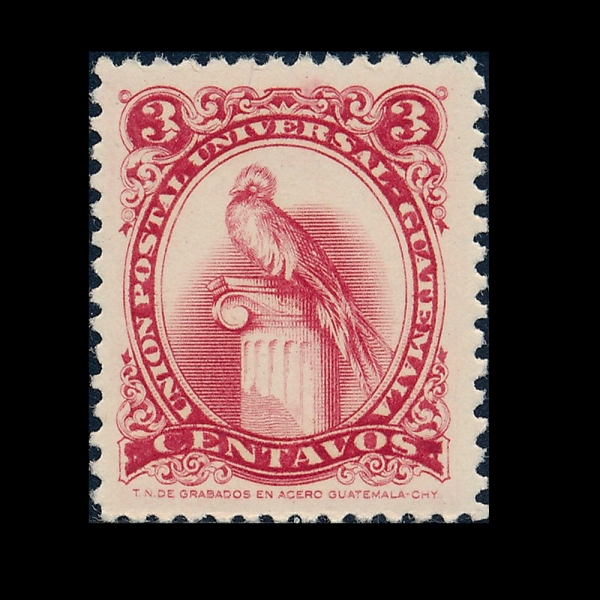 GUATEMALA(���׸���)-#368-3c-QUETZAL(����)-1957��