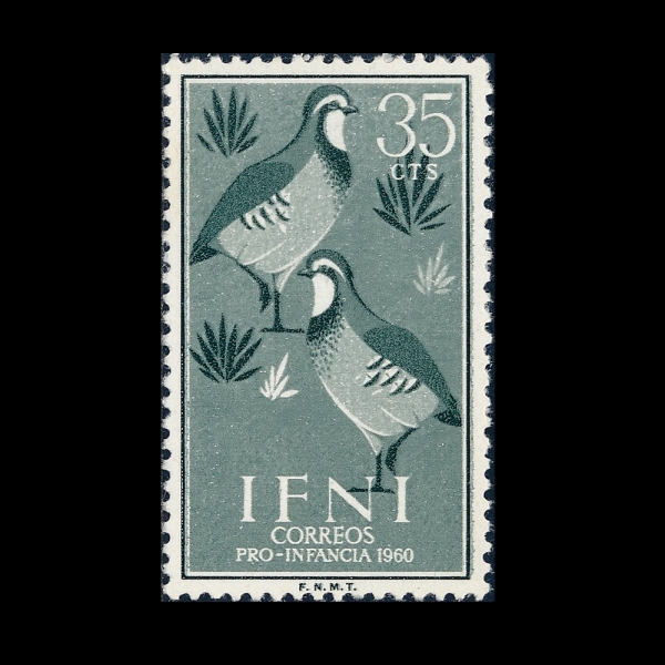 IFNI(������)-#88-35c-RED-IEGGED PARTRIDGES(�����ٸ� ���߶��)-1960.6.10��