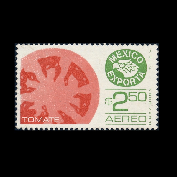 MEXICO(�߽���)-#C599-2.50p-TOMATO(�丶��)-1979��