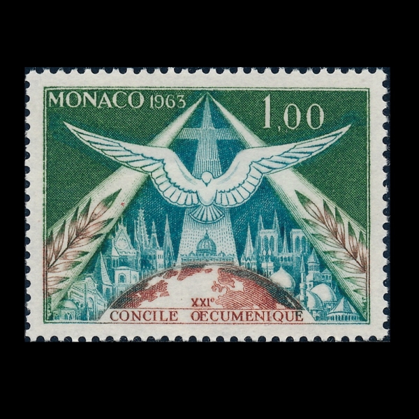 MONACO(����)-#543-1fr-HOLY SPIRIT OVER ST. PETER\