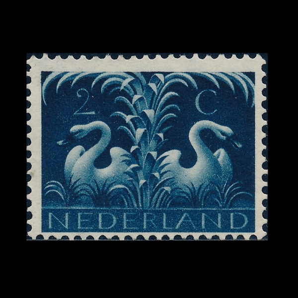 NEPAL(NETHERLANDS)-#247-2c-SWANS(����)-1943��