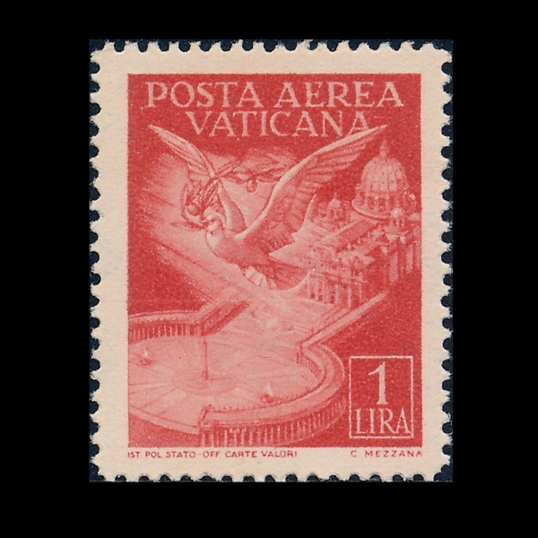 VATICAN CITY(��Ƽĭ �ñ�)-#C9-1 I-DOVE OF PEACE ABOVE ST. PETER\