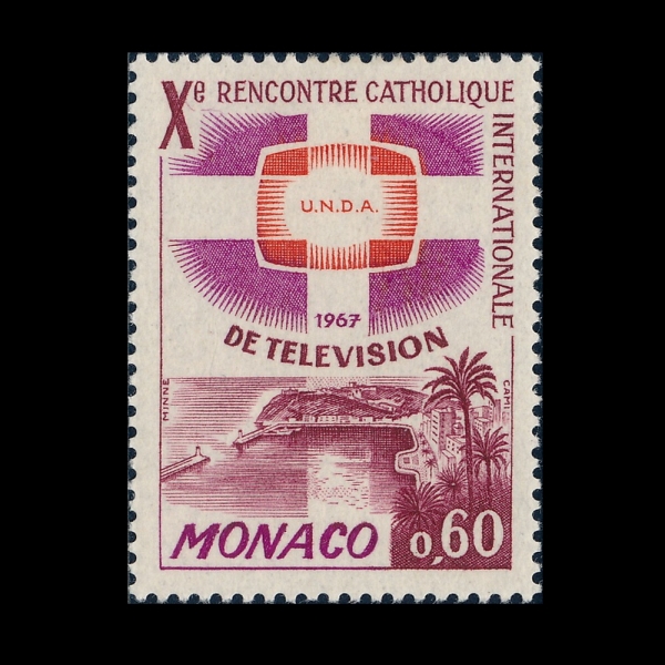 MONACO(����)-#644-60c-TELEVISION SCREEN AND CROSS OVER MONACO(�ڷ����� ��ũ���� ����)-1966.12.12��