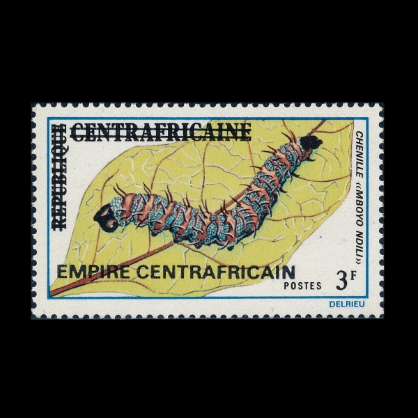 CENTRAL AFRICAN REPUBLIC(�߾Ӿ�����ī ��ȭ��)-#259-3fr-CATERPILLAR(�ֹ���)-1977.3��