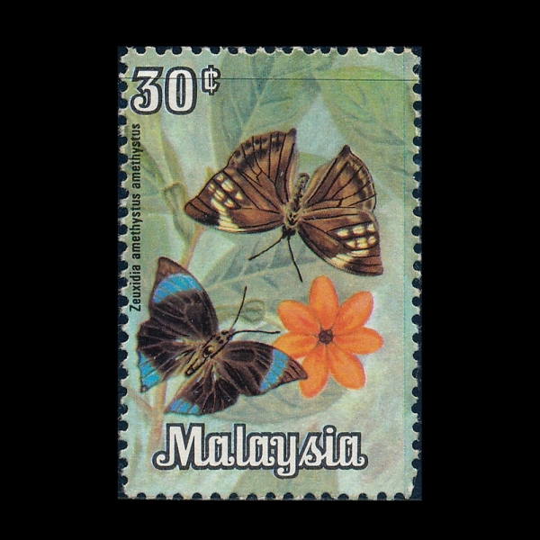 MALAYSIA(�����̽þ�)-#67-30c-SATURN(����õ�� �ƿ췼���콺)-1970.8.31��