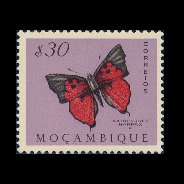 MOZAMBIQUE(�����ũ)-#367-30c-AXIOCEASES HARPAX(�ƽÿ��ɸ����� �ϸ��Ž�)-1953.5.28��