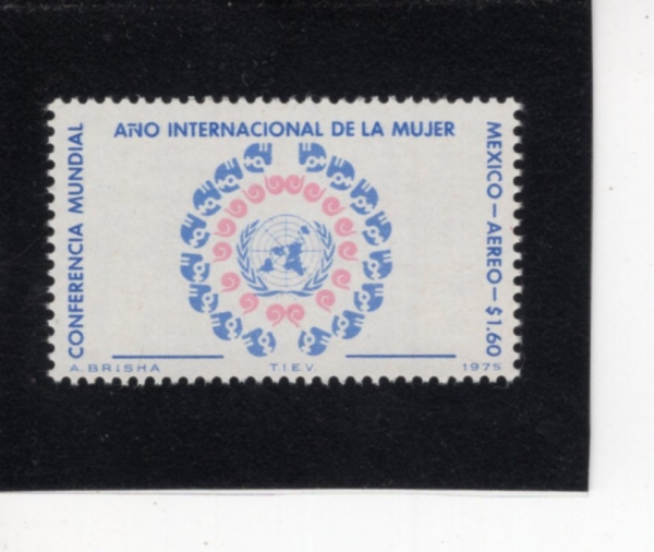MEXICO(�߽���)-#C464-1.60p-UN AND IWY EMBLEMS(����, ���� ������ ��)-1975.6.19��