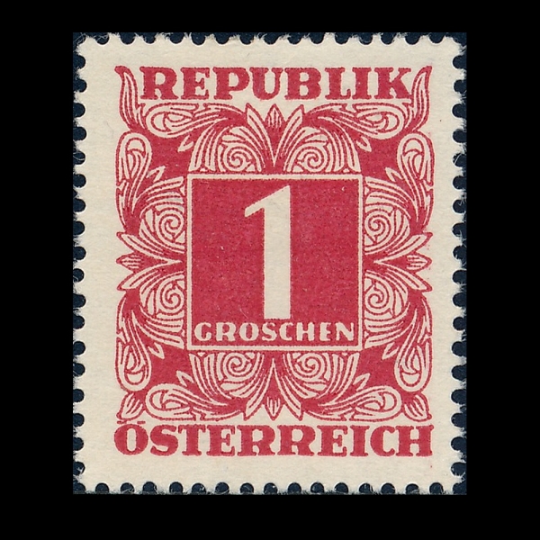 AUSTRIA(����Ʈ����)-#J232-1g-POSTAGE DUE STAMPS(������� ������)-1949��