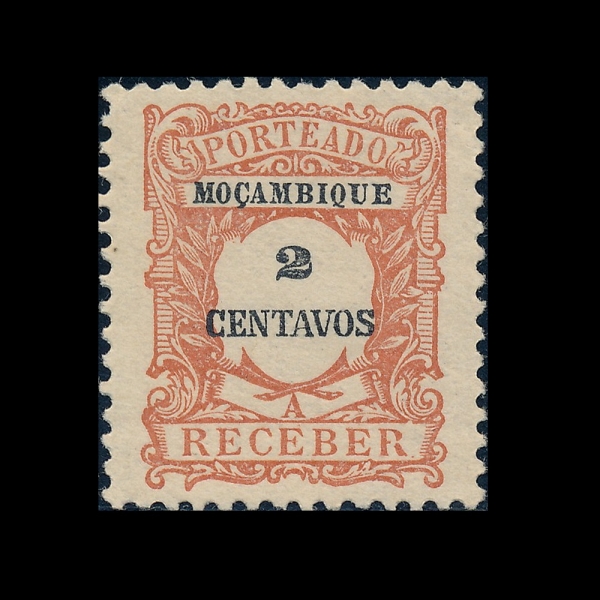 MOZAMBIQUE(�����ũ)-#J36-2c-POSTAGE DUE STAMPS(������� ������)-1917��