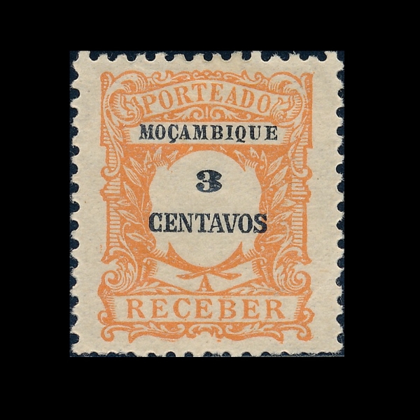 MOZAMBIQUE(�����ũ)-#J37-3c-POSTAGE DUE STAMPS(������� ������)-1917��