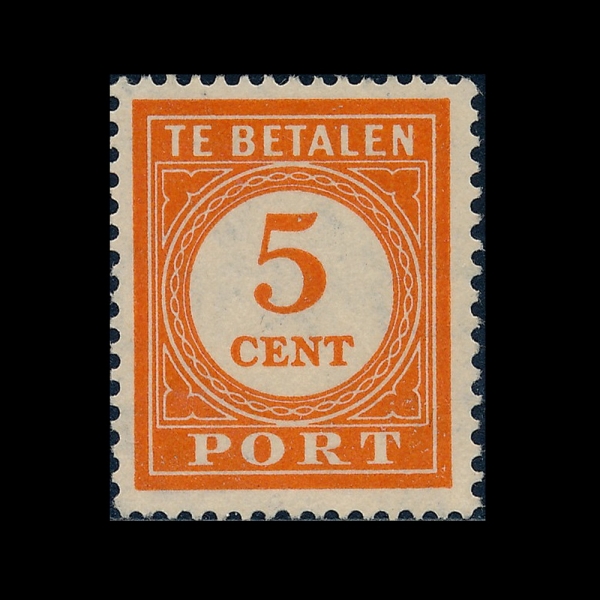 NETHERLANDS(�״�����)-#J51-5c-POSTAGE DUE STAMPS(������� ������)-1912��