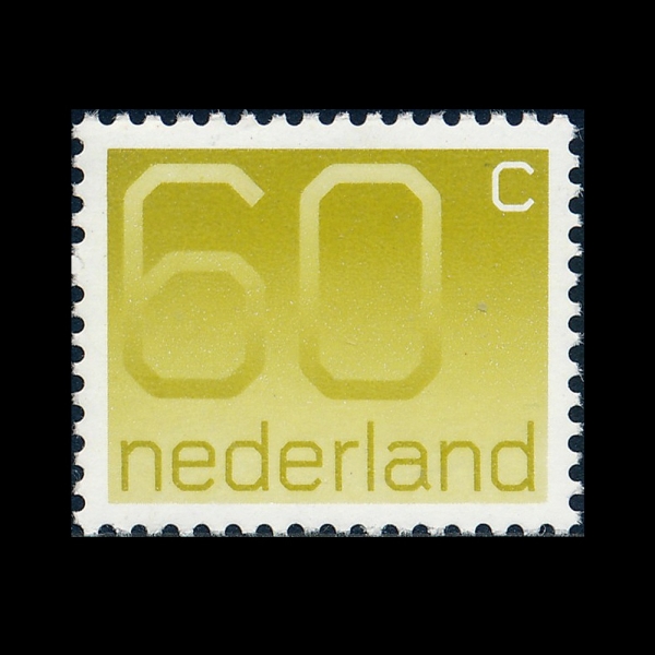 NETHERLANDS(�״�����)-#544-60c-NUMBERAL(����)-1981��