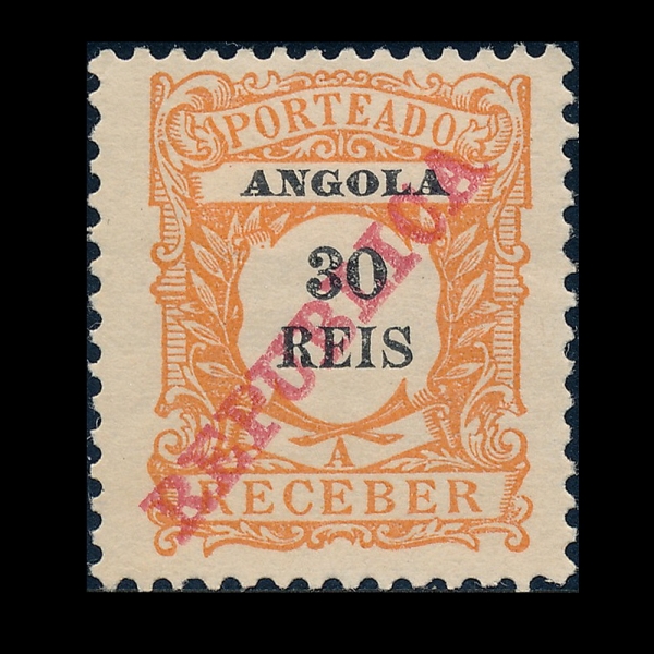 ANGOLA(�Ӱ��)-#J14-10c-POSTAGE DUE STAMPS(������� ������)-1911��