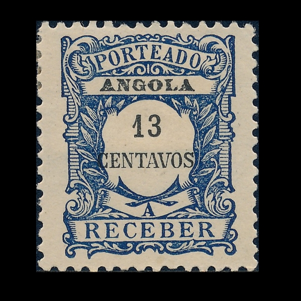 ANGOLA(�Ӱ��)-#J28-13c-POSTAGE DUE STAMPS(������� ������)-1921��