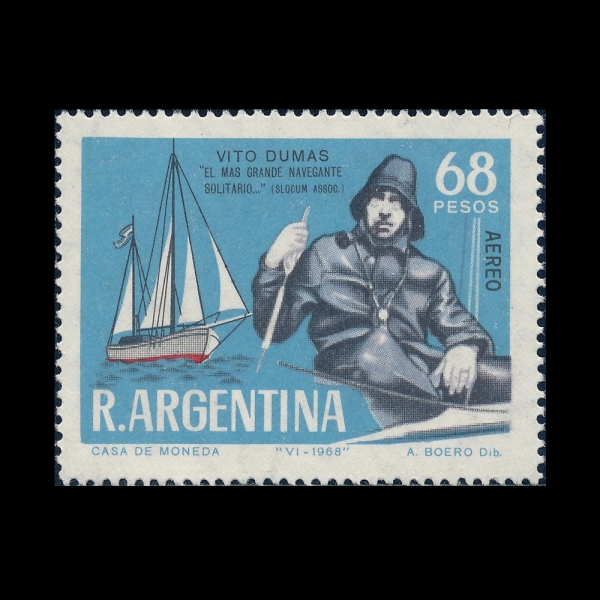 ARGENTINA(�Ƹ���Ƽ��)-#C112-68p-VITO DUMAS AND KETCH \"LEGH II\"(���� �θ���, ���� II)-1968.7.27��