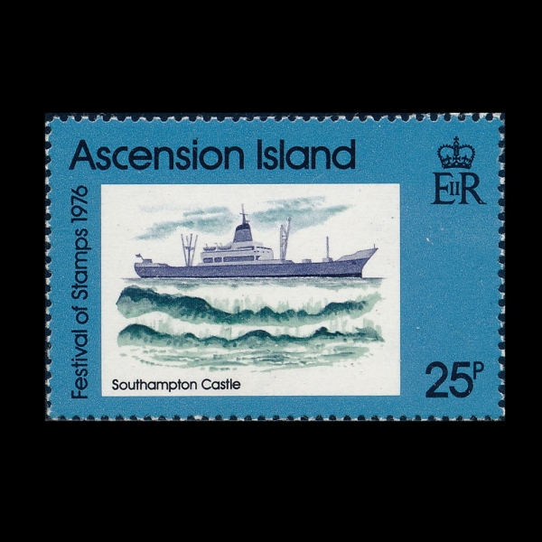 ASCENSION(��� ��)-#214-25p-FREIGHTER SOUTHAMPTON CASTLE(���Ͼ�-ĳ�� ����)-1976.5.4��