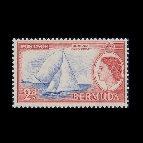 BERMUDA(���´�)-#146-2p-RACING DINGHY(���� ����)-1953��