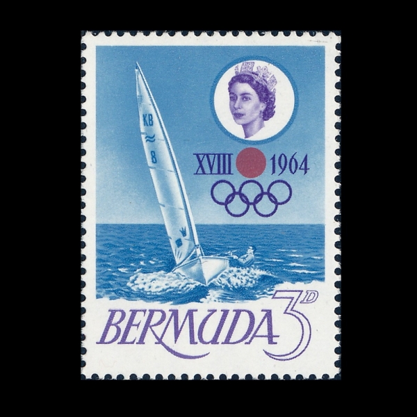 BERMUDA(���´�)-#195-3p-FINN BOAT(�� ����)-1964.9.28��