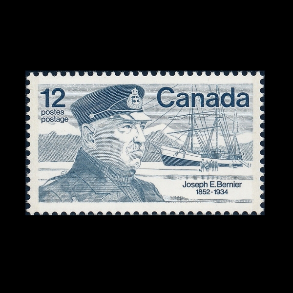 CANADA(ĳ����)-#738-12c-JOSEPH E. BERNIER, CGS ARCTIC(����-�����Ƹ� �����Ͽ�)-1977.9.16��