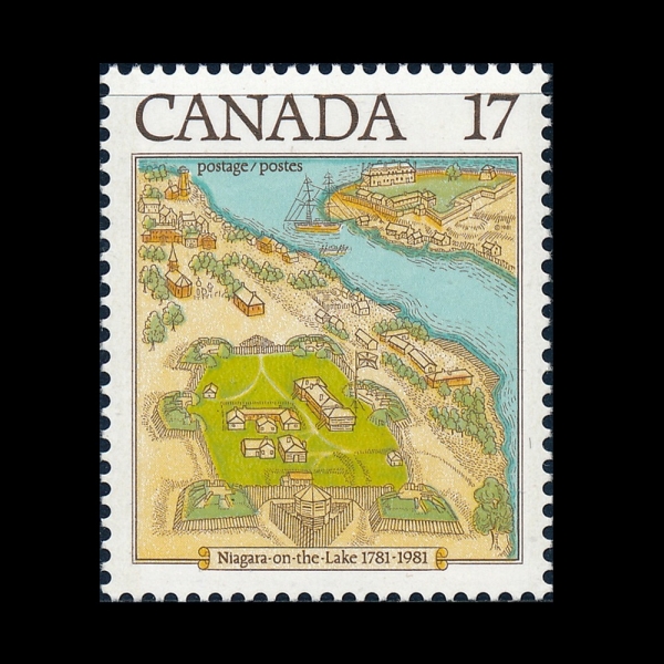 CANADA(ĳ����)-#897-17c-NIAGARA-ON-THE-LAKE(���̾ư���´�����ũ)-1981.7.31��