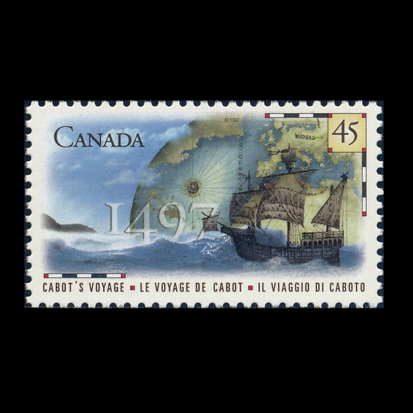 CANADA(ĳ����)-#1649-45c-JOHN CABOT\