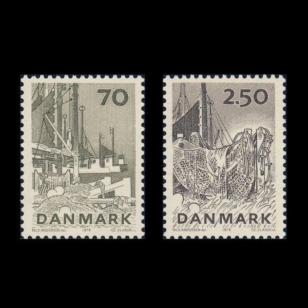 DENMARK(����ũ)-#A191(2��)-DANISH FISHING INDUSTRY(����ũ ������)-1978.9.7��
