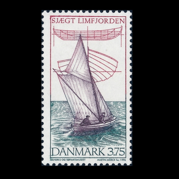 DENMARK(����ũ)-#1053-3.75k-LIMFJORDEN SKIFF(���ǿ丣��)-1996.6.13��