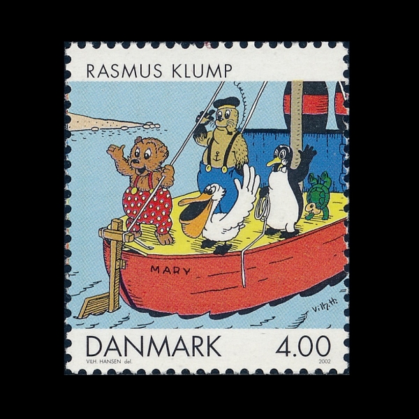 DENMARK(����ũ)-#1218-4k-RASMUS KLUMP, BY VILHELM HANSEN(���︧ �Ѽ��� �󽺹��� Ŭ����)-2002.1.16��