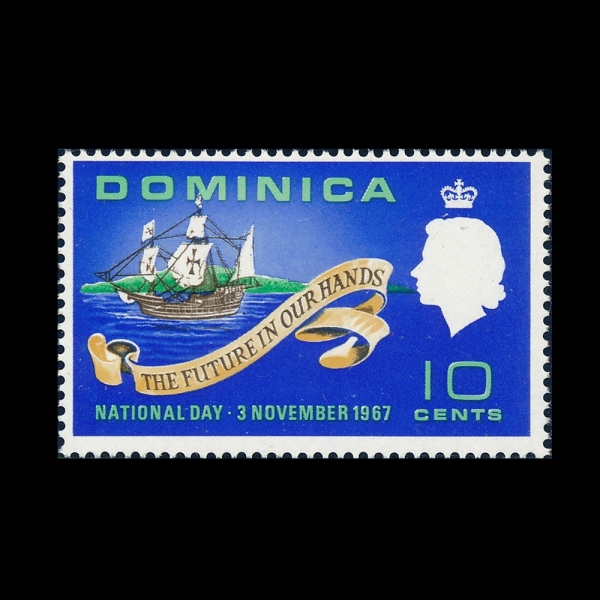 DOMINICA(���̴�ī)-#203-10c-COLUMBUS\