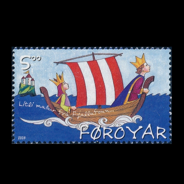FAEROE ISLANDS(��� ����)-#432j-5k-KING AND QUEEN IN LONGBOAT(�պ�Ʈ�� �հ� �պ�)-2003.4.14��