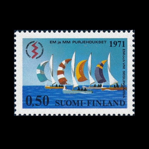 FINLAND(�ɶ���)-#509-50p-SAILBOATS(����)-1971.7.14��