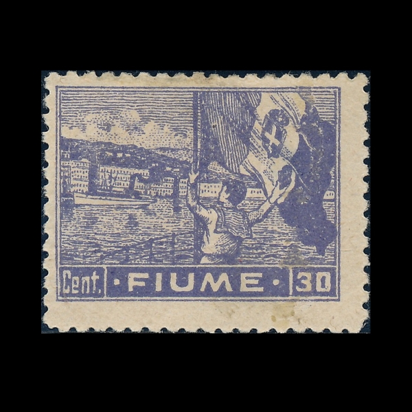 FIUME(�ǿ�� ������)-#34-30c-SAILOR RAISING ITALIAN FLAG AT FIUME(�ǿ�޿��� ��Ż���� ���⸦ �Ծ��ϴ� ������)-1919.4��
