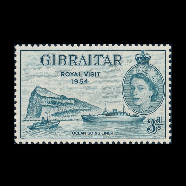 GIBRALTAR(�������)-#146-3p-OCEAN LINER(��� ������)-1954.5.10��