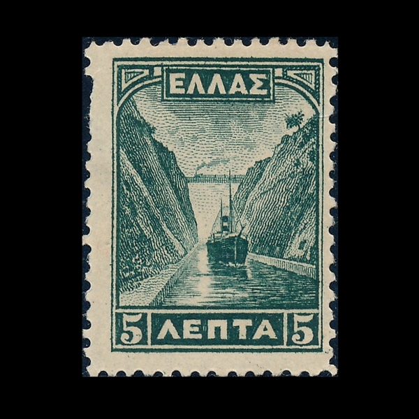 GREECE(�׸���)-#321-5 I-CORINTH CANAL(�ڸ�Ʈ ����)-1927.4.1��