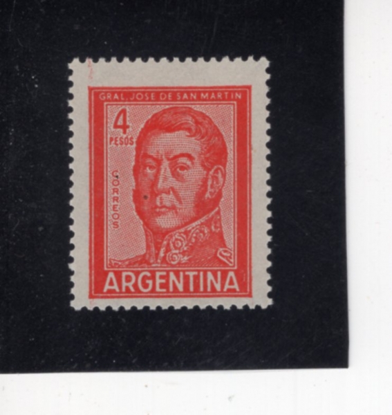 ARGENTINA(�Ƹ���Ƽ��)-#694-4p-SAN MARTIN(ȣ�� �� �� ����ƾ)-1962��