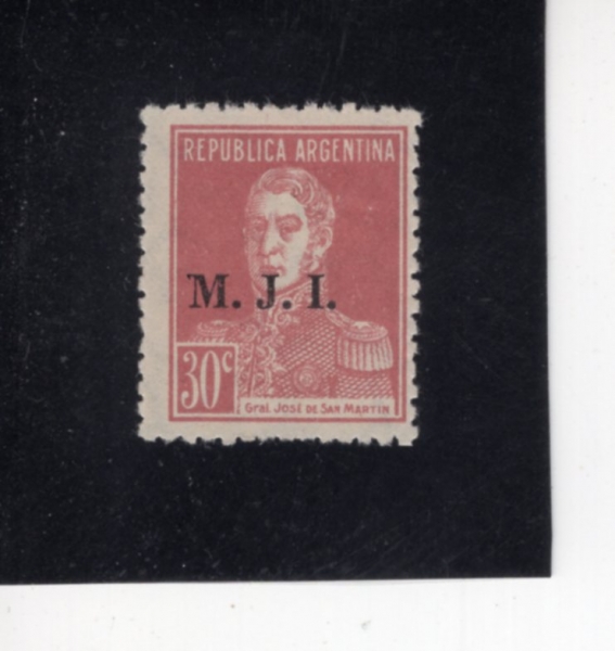 ARGENTINA(�Ƹ���Ƽ��)-#OD225B-30c-SAN MARTIN(ȣ�� �� �� ����ƾ)-1931��