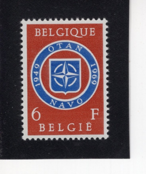 BELGIUM(���⿡)-#720-6fr-20TH ANNIV. OF NATO(���� 20�ֳ�)-1969.5.31��