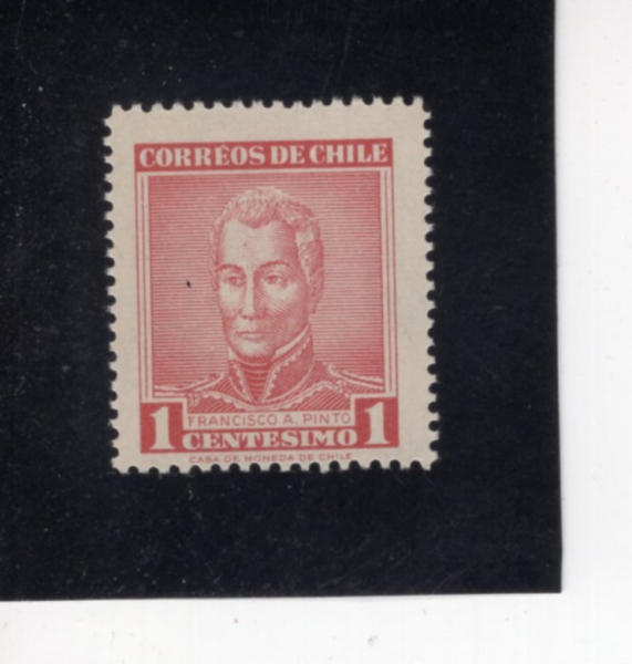 CHILE(ĥ��)-#324-1c-FRANCISCO A. PINTO(�����ý��� ����Ͽ� ����)-1960��