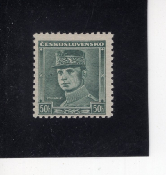 CZECHOSLOVAKIA(ü�ڽ��ι�Ű��)-#209-50h-GEN. MILAN STEFANIK(�ж� ��Ƽ������ �����Ĵ�)-1935.5.18��