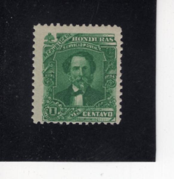 HONDURAS(�µζ�)-#76-1c-GENERAL TRINIDAD CABANAS(ȣ�� Ʈ���ϴٵ� ī�ٳĽ�)-1893.8��