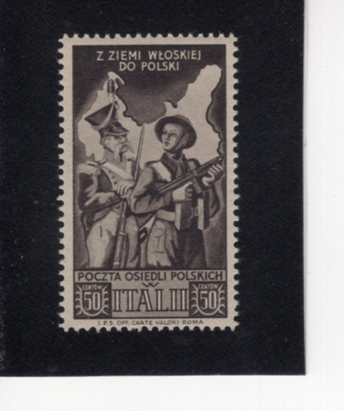 ITALY(��Ż����)-#NO-50 I-\"Z ziemi w��oskiej do Polski\"(��Ż���� ������ �������)-1946��