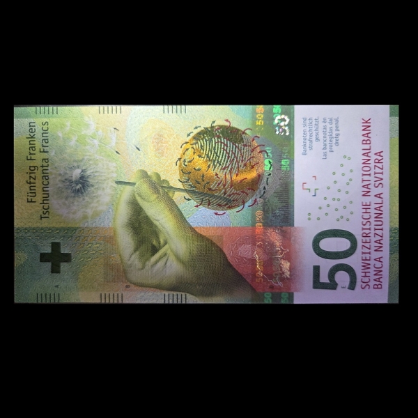 SWITZERLAND(������)-#77-50 FRANKEN--2016��