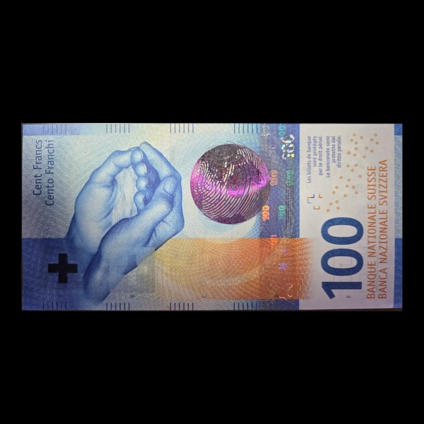 SWITZERLAND(������)-#78-100 FRANKEN--2018��
