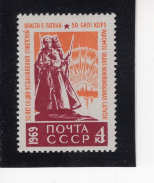 RUSSIA(���þ�)-#3567-4k-SOLDIERS ON GUARD(���)-1969.1.1��