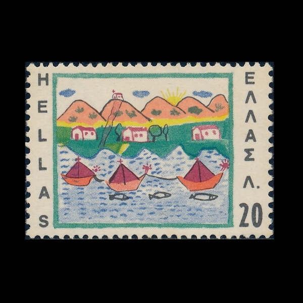 GREECE(�׸���)-#905-20 I-SAILBOATS(����)-1967.12.20��
