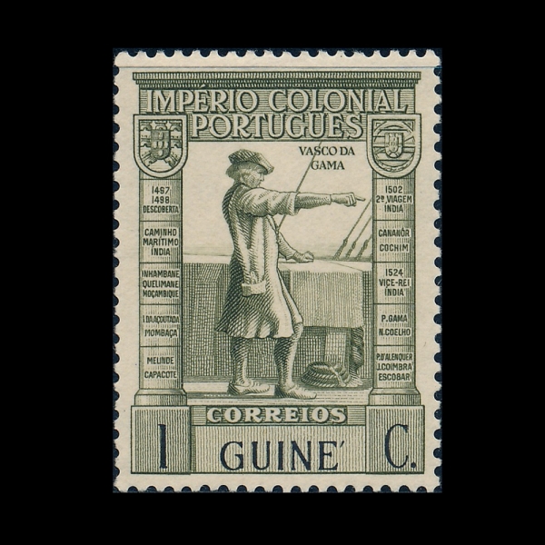 PORTUGUESE GUINEA(�������� ���)-#233-1c-VASCO DA GAMA(�ٽ��� �� ����)-1938��
