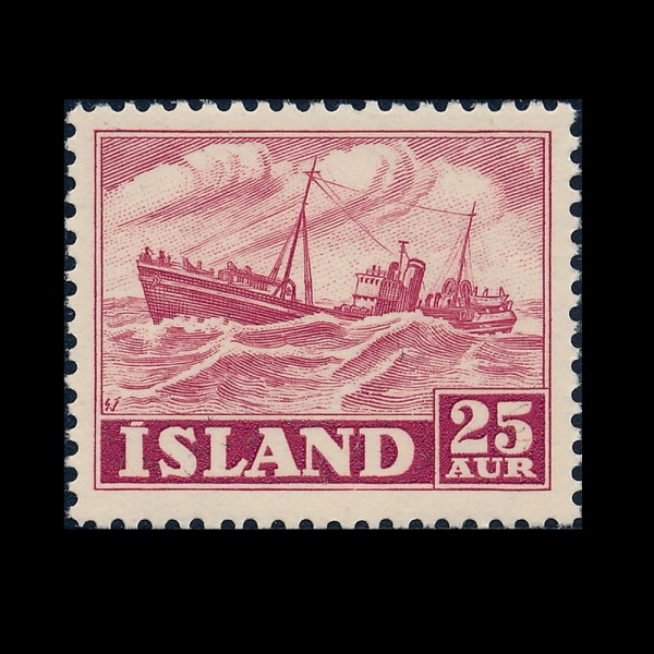 ICELAND(���̽�����)-#260-25a-TRAWLER(Ʈ�ѷ�)-1954��
