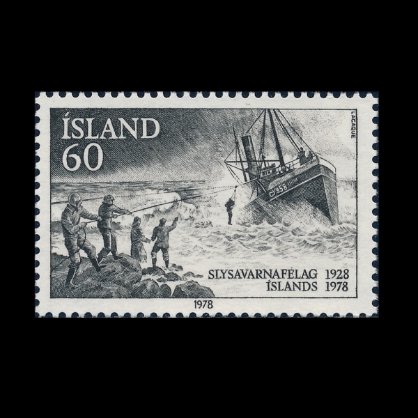 ICELAND(���̽�����)-#512-60k-SHIP TO SHORE RESCUE(���ʼ�)-1978.12.1��